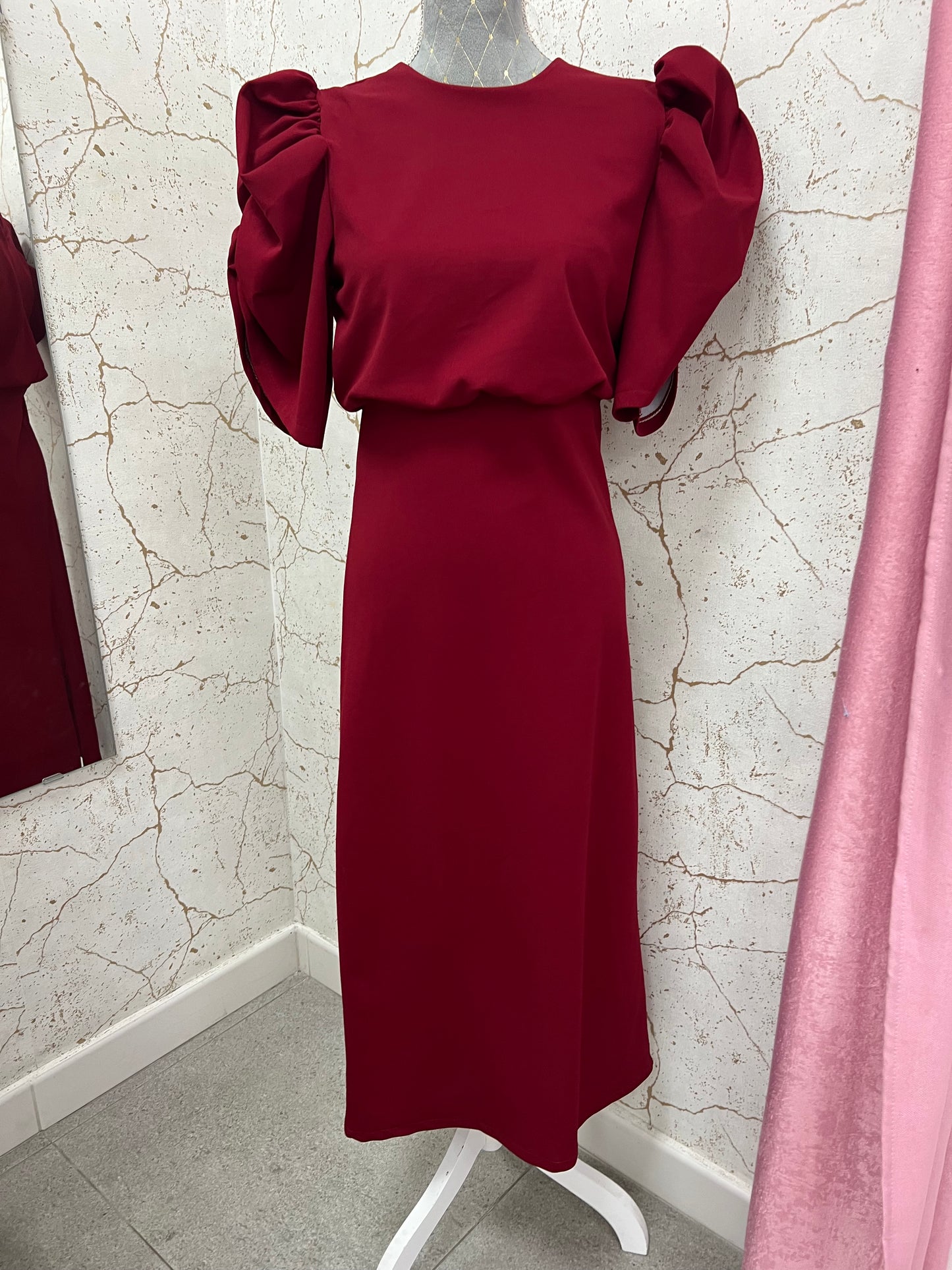 Vestido Burdeos