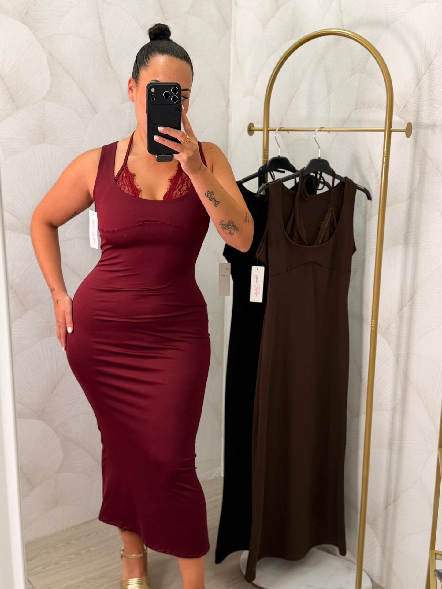 VESTIDO ENCAJE