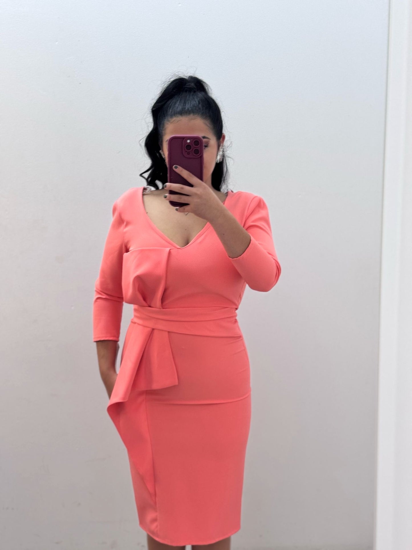 Vestido Coral