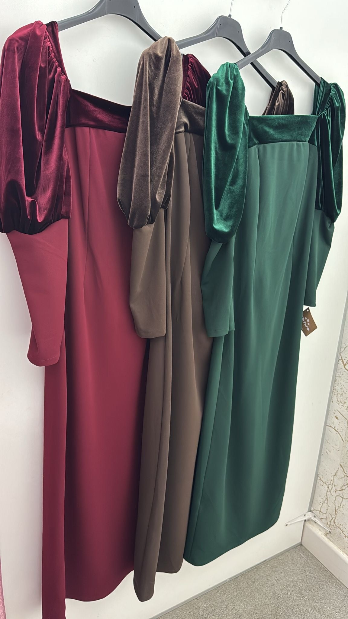 Vestido Evento Detalle Terciopelo