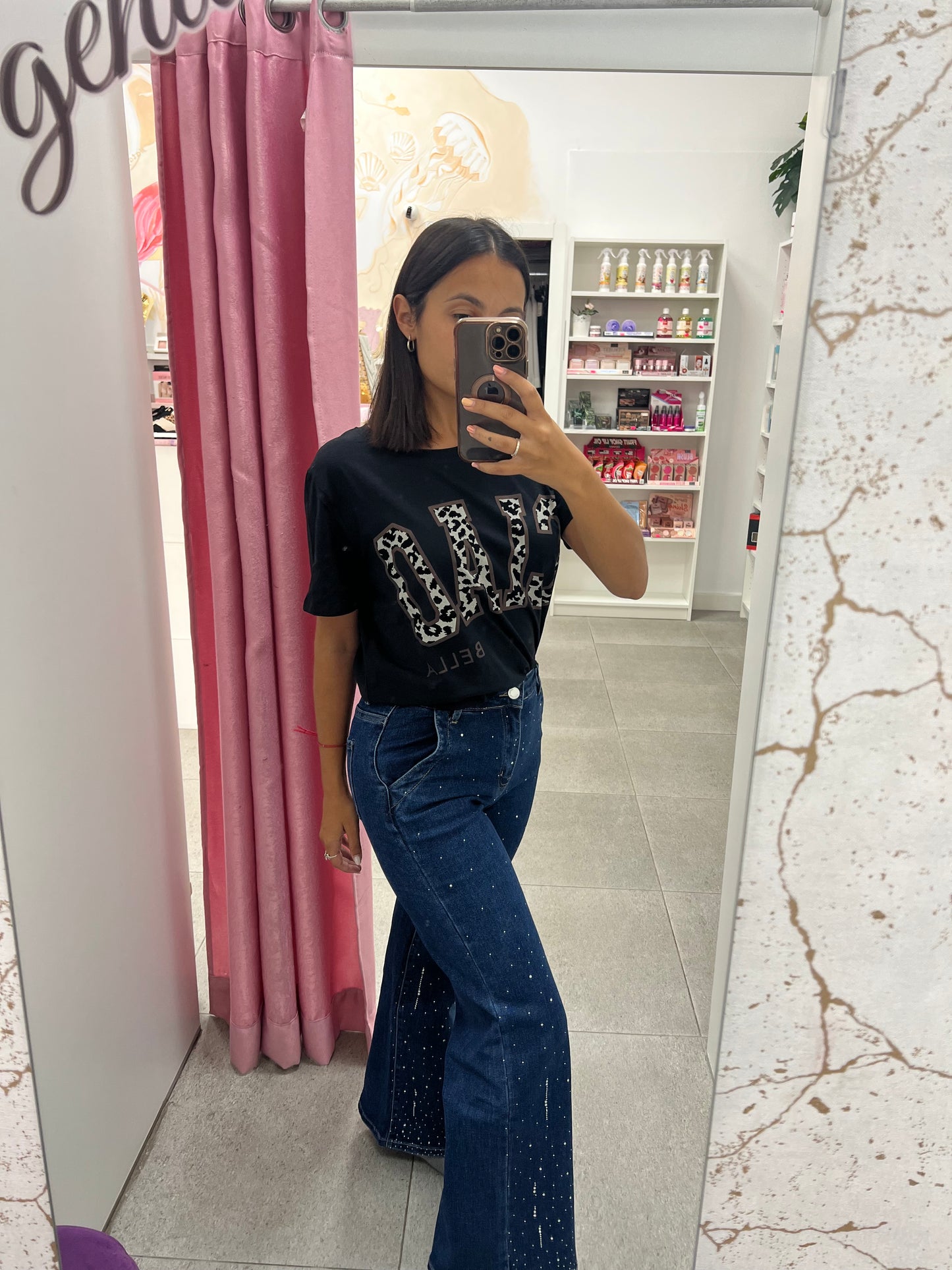 Pantalón Vaquero brillo