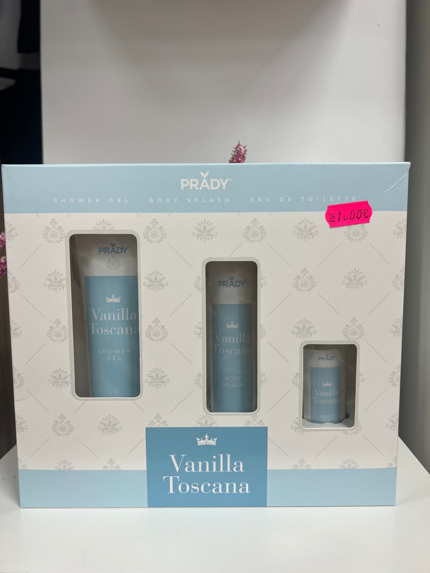 Pack Vainilla Toscana Gel, Colonia y Body Splash