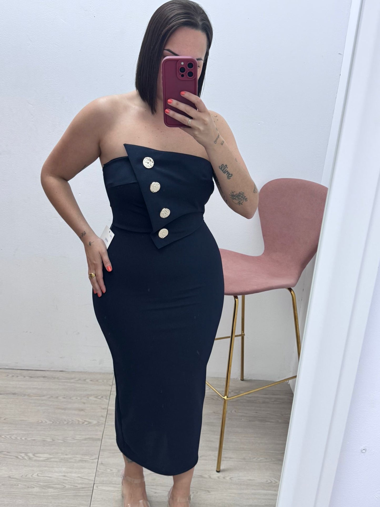 Vestido Azul Marino