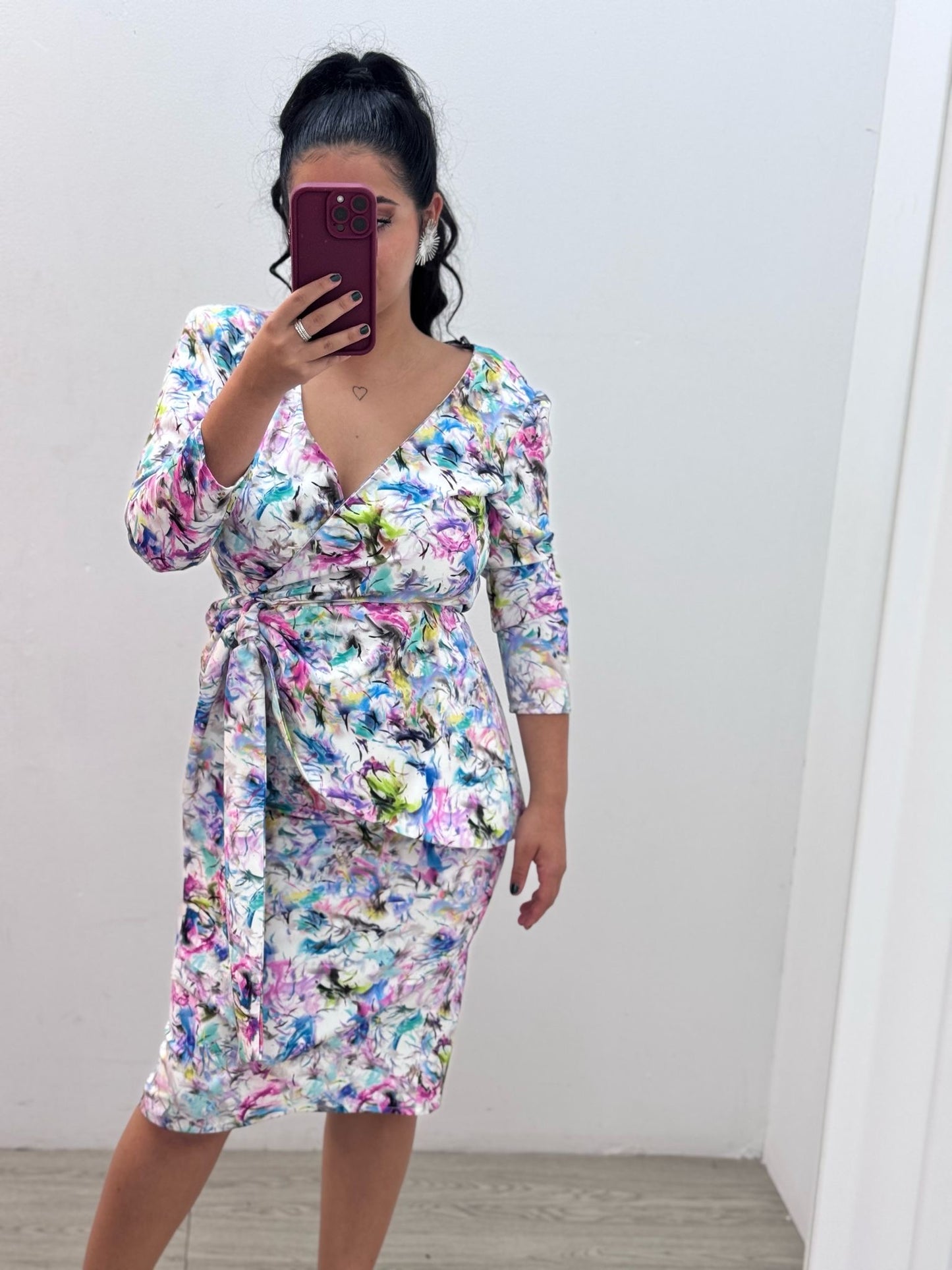 Vestido Estampado Colores
