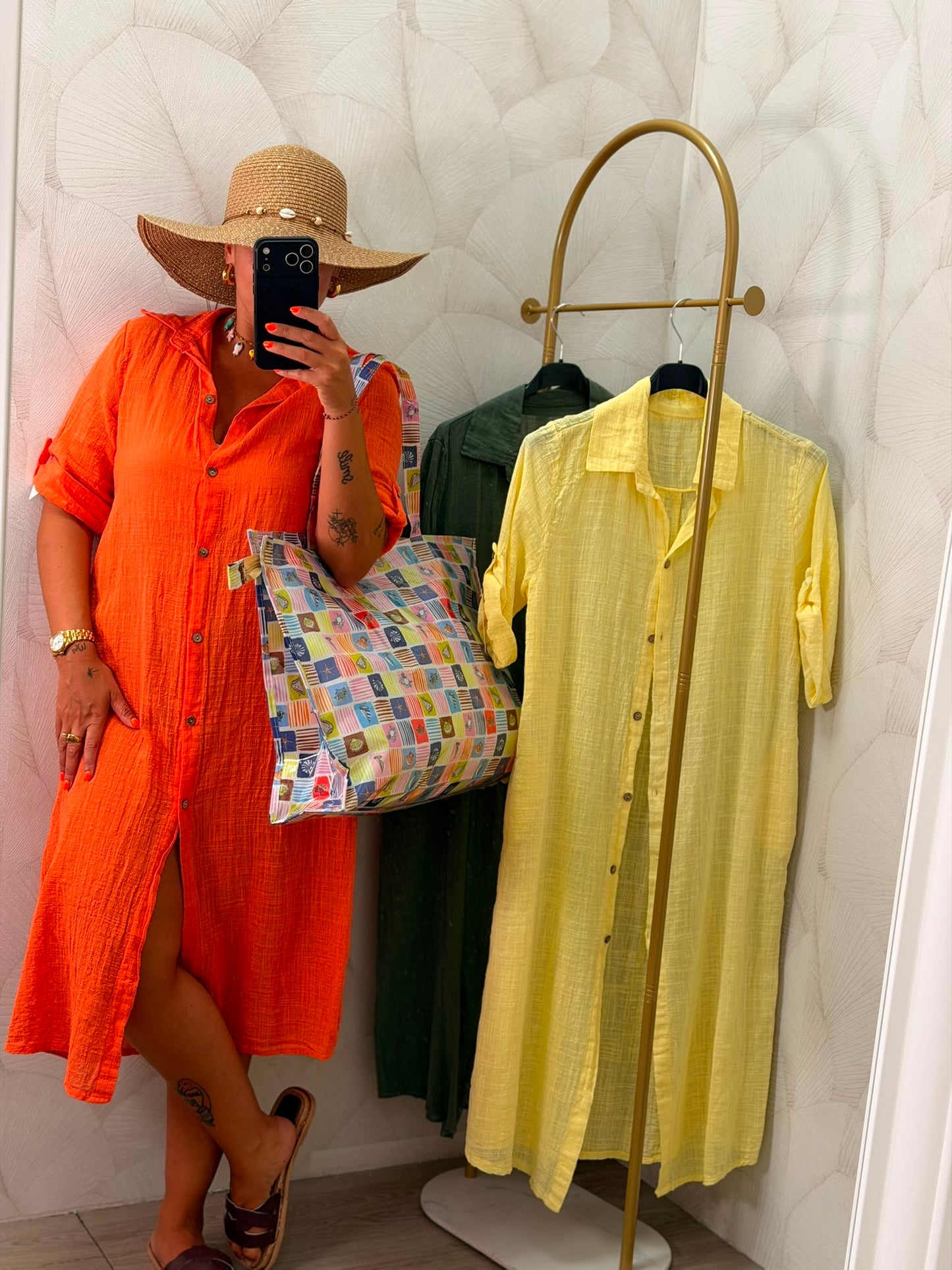 VESTIDO CAMISERO