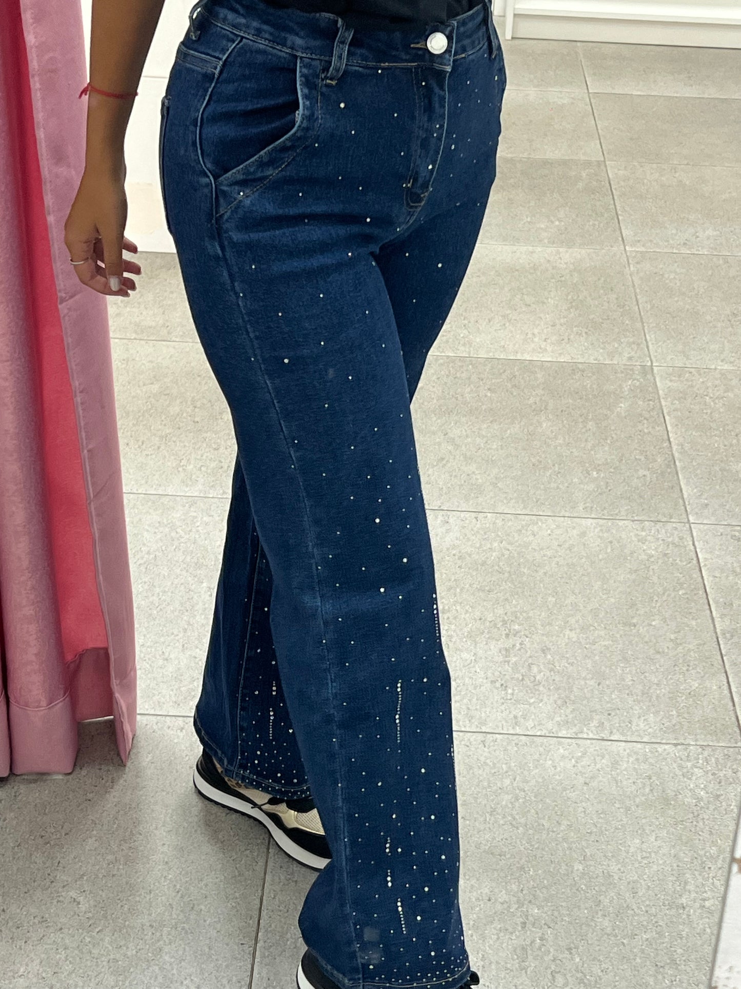 Pantalón Vaquero brillo