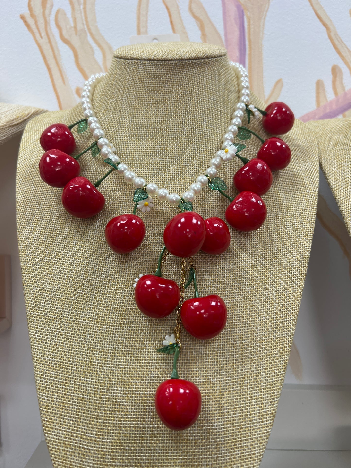 Collar cerezas