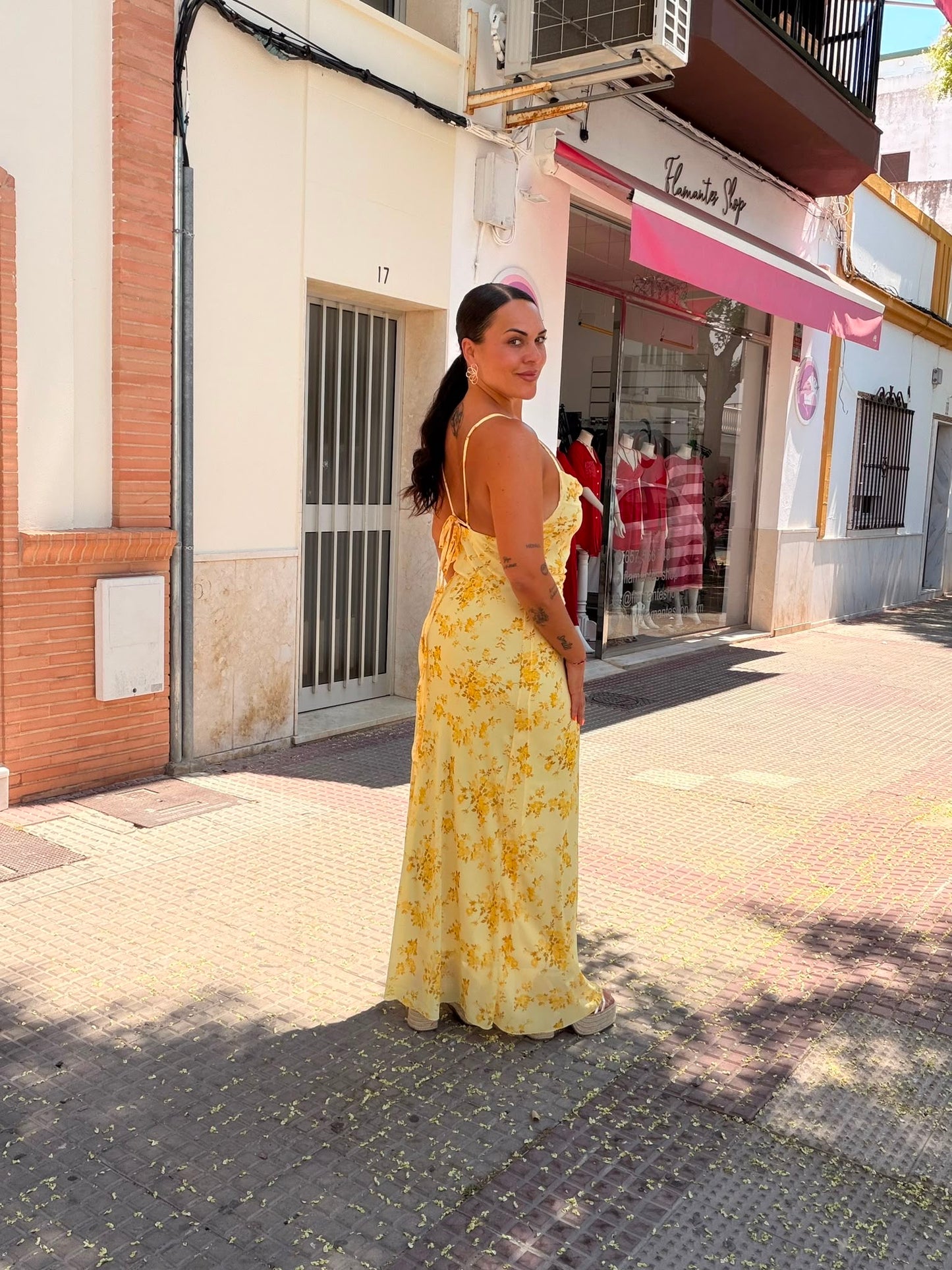 VESTIDO AMARILLO