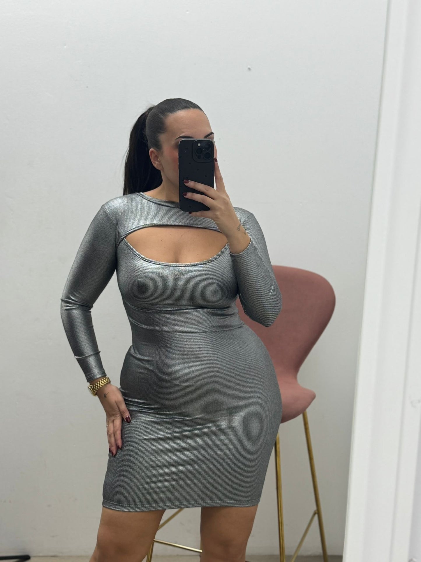 Vestido Metalizado