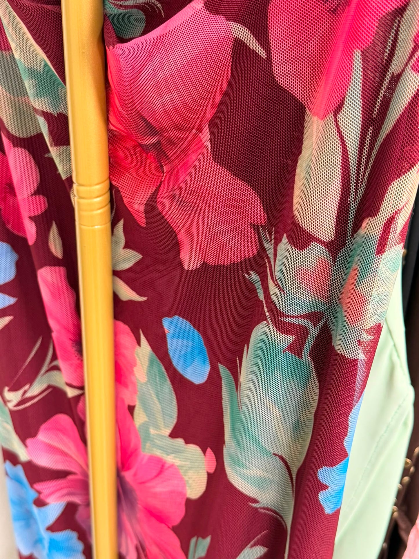 VESTIDO TUL FLORES