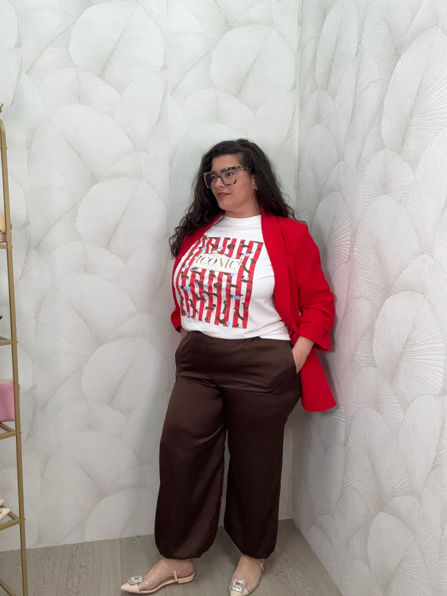 PANTALÓN BOMBACHO SATINADO
