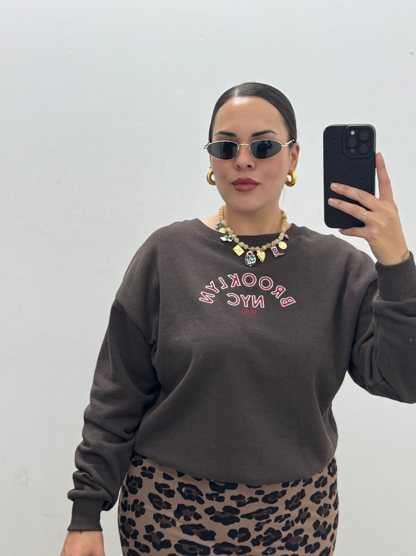 Sudadera Brooklyn Marrón