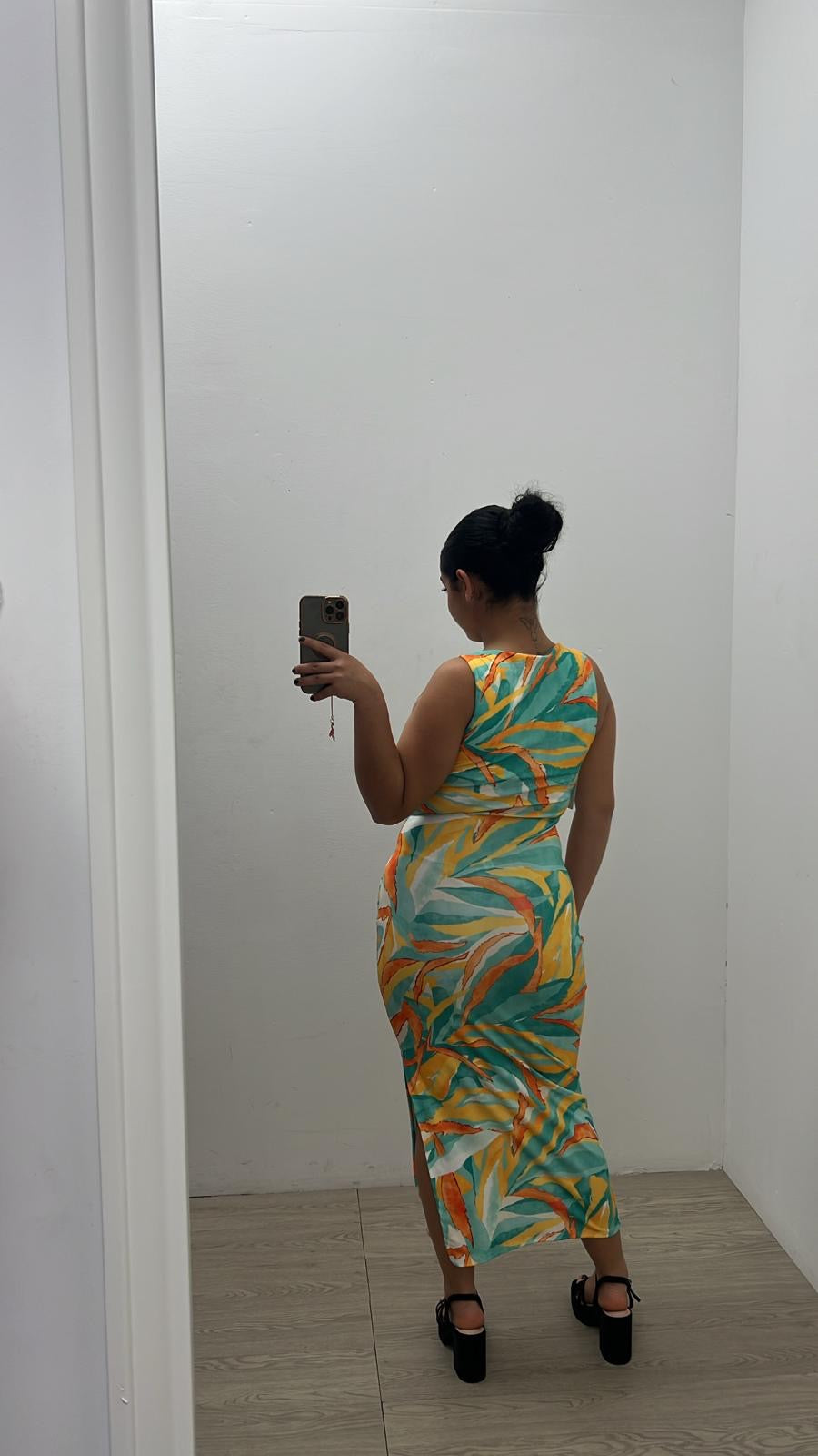 Vestido Licra Estampado