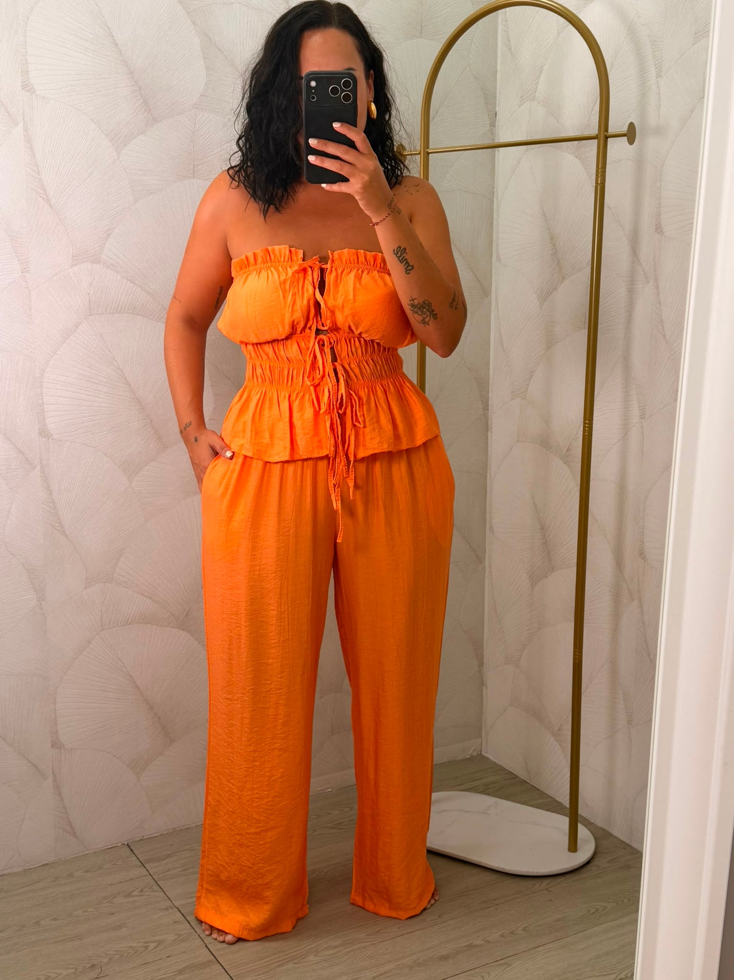 CONJUNTO NARANJA FLUIDO