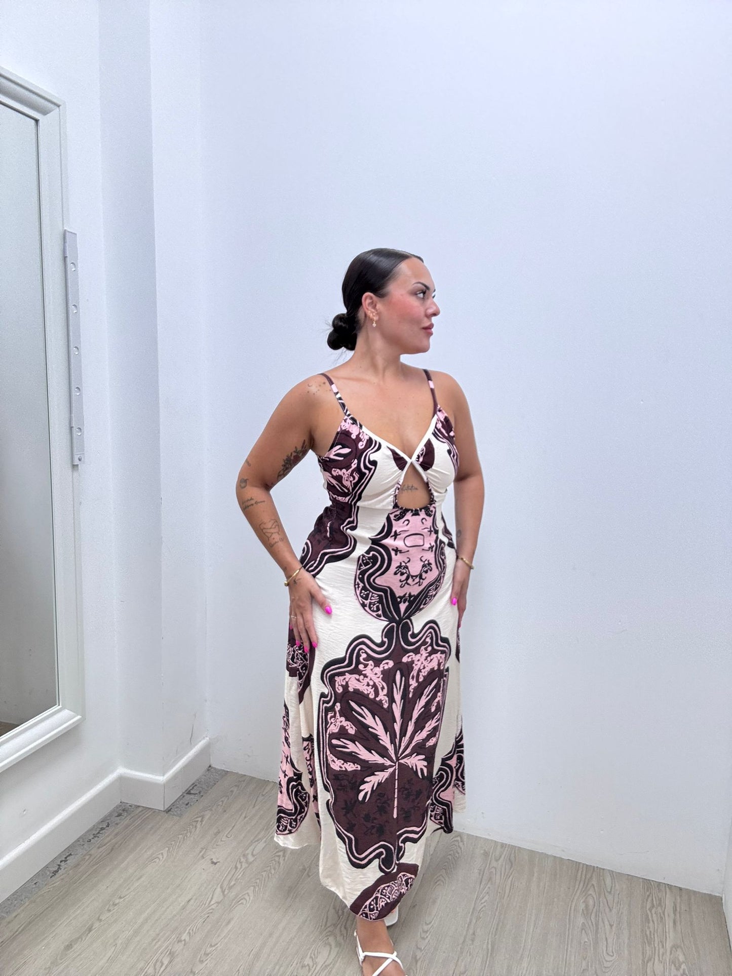 Vestido abertura