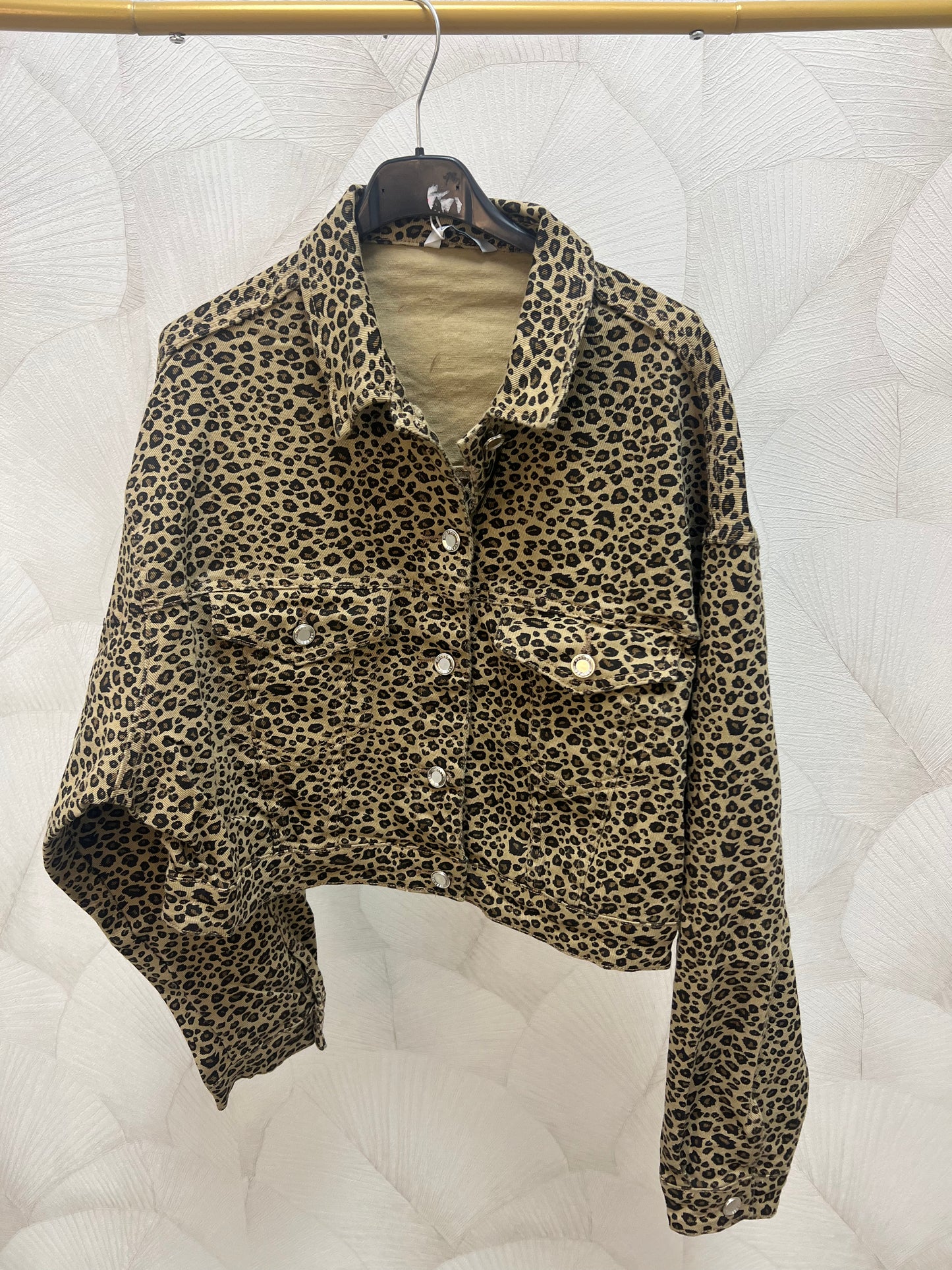 Chaqueta Vaquera Leopardo