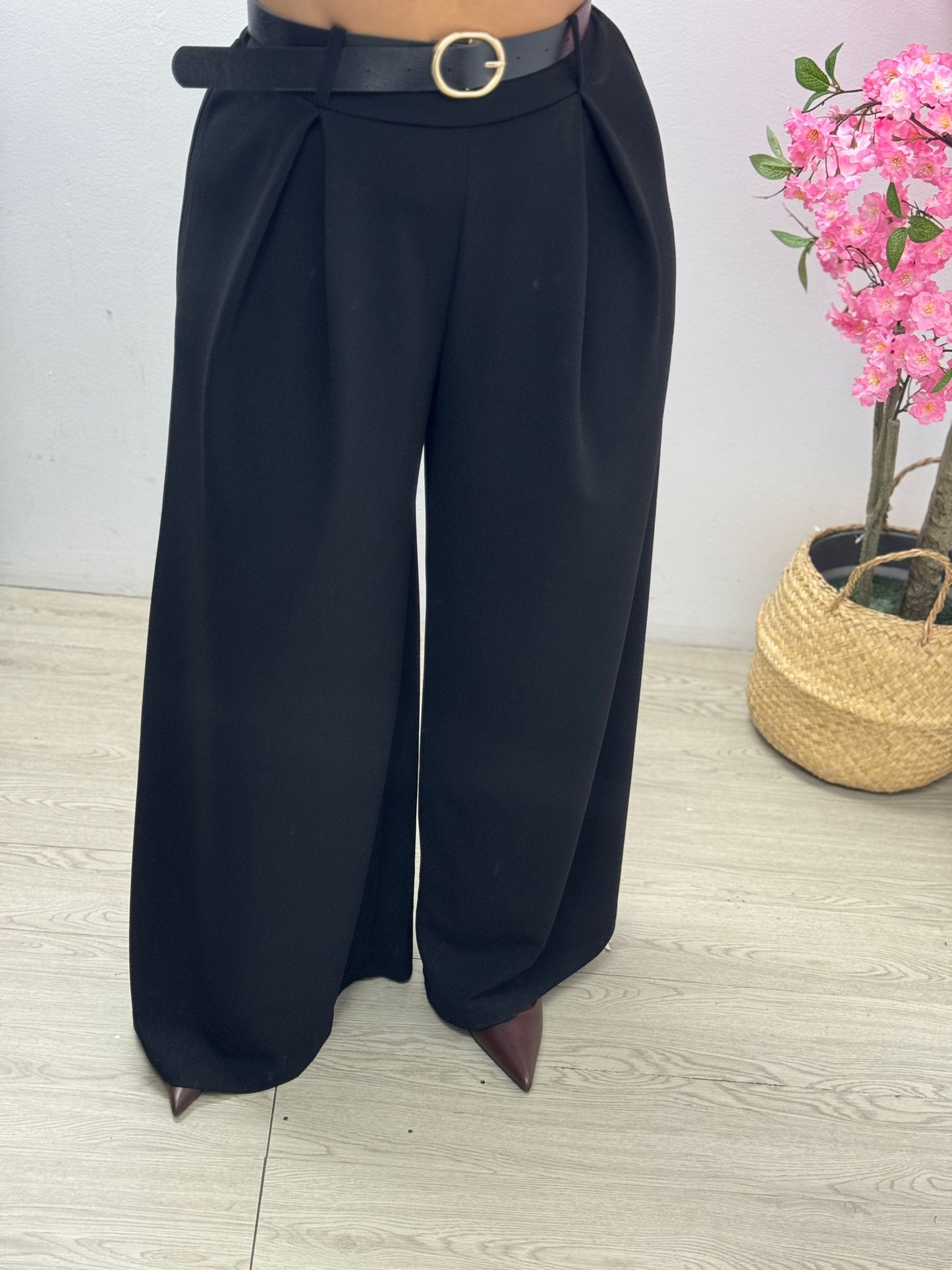 Pantalón Palazzo Negro