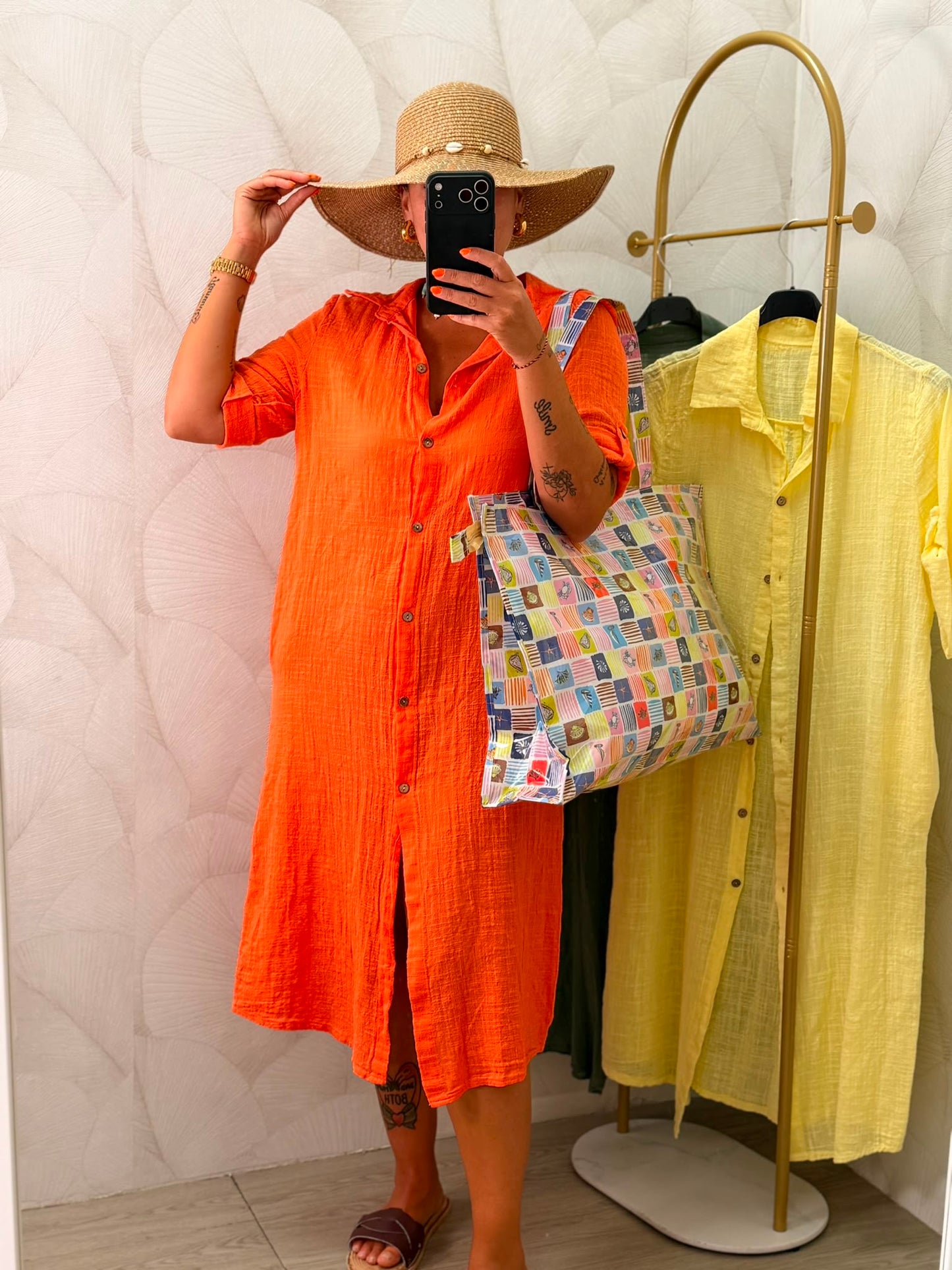 VESTIDO CAMISERO