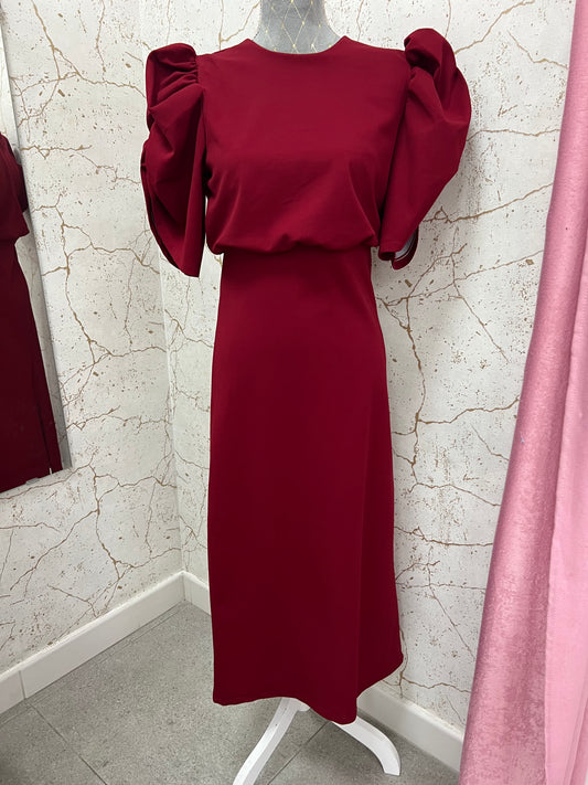 Vestido Burdeos