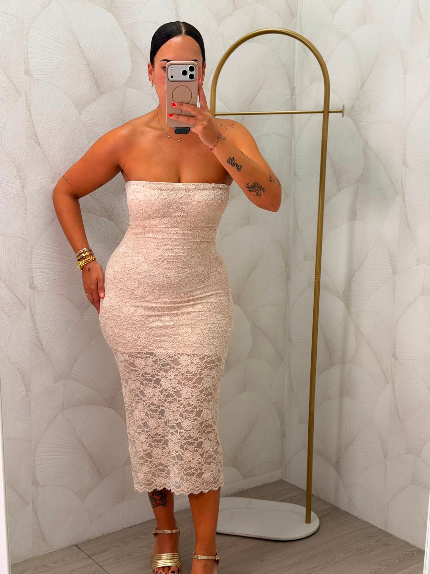 VESTIDO ENCAJE