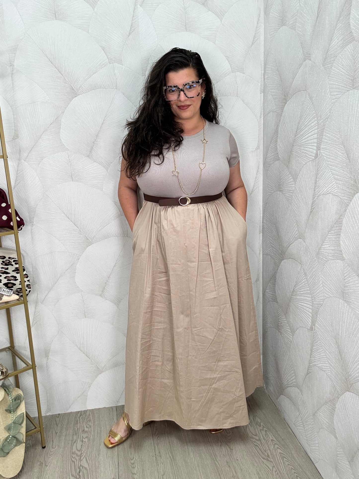 VESTIDO COMBINADO