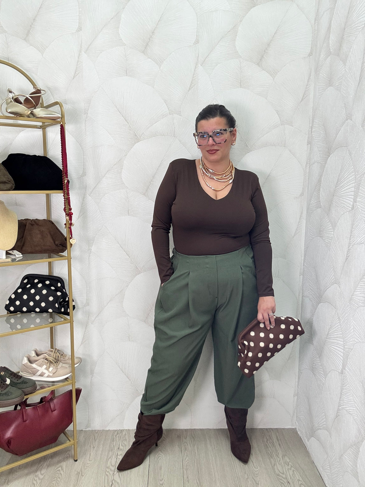 PANTALÓN PINZA BOMBACHO CURVY