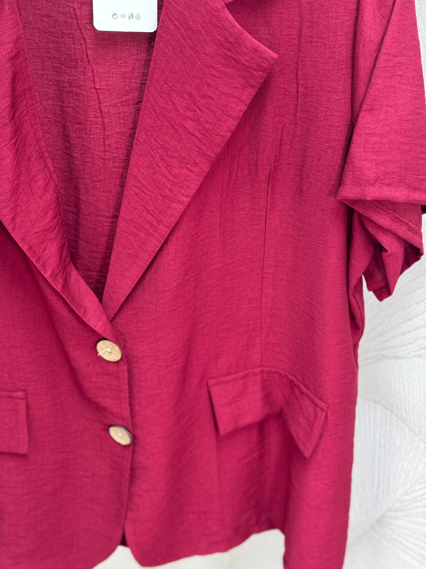 CHAQUETA CAMISA LINO