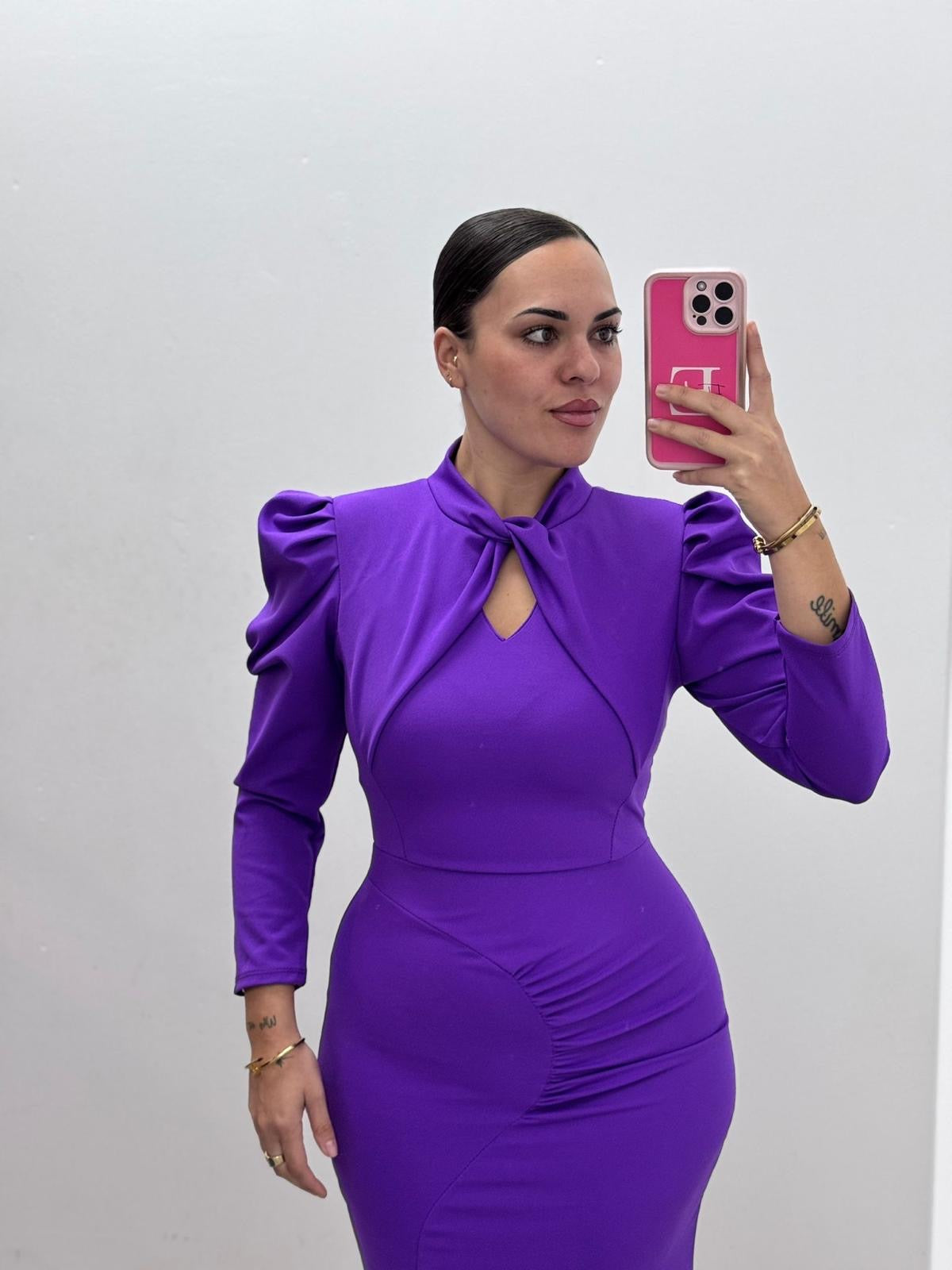 Vestido Morado