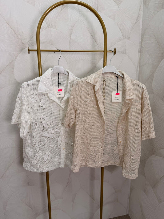 CAMISA ESTAMPADO LENTEJUELA