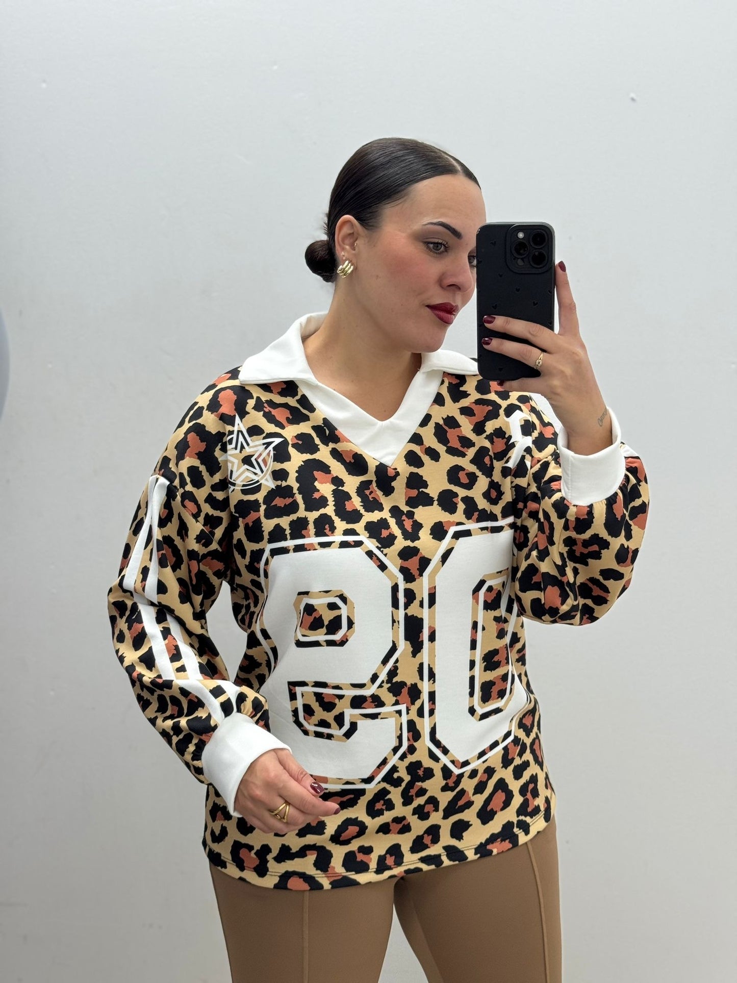 Sudadera Leopardo