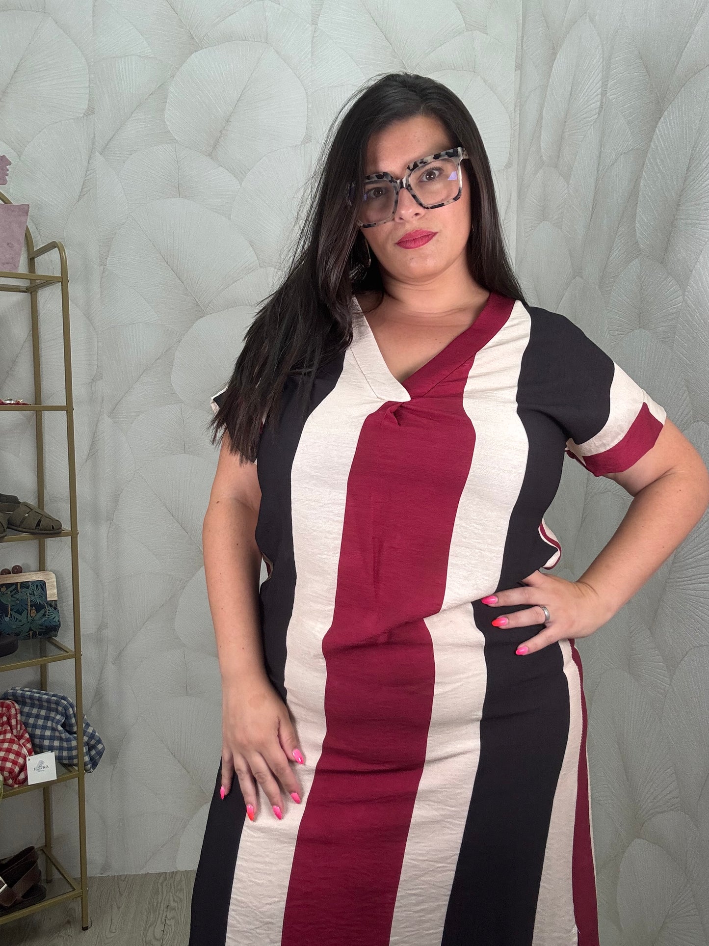 VESTIDO RAYAS