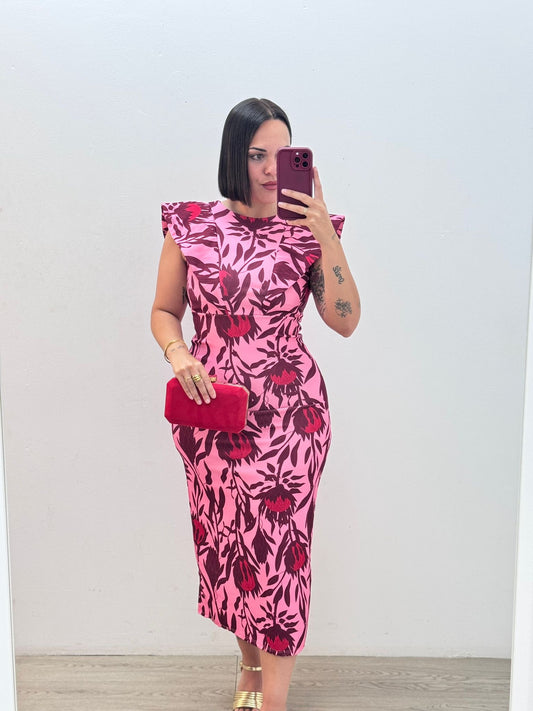 Vestido Evento Estampado