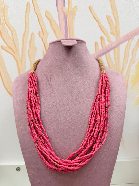 COLLAR ROSA