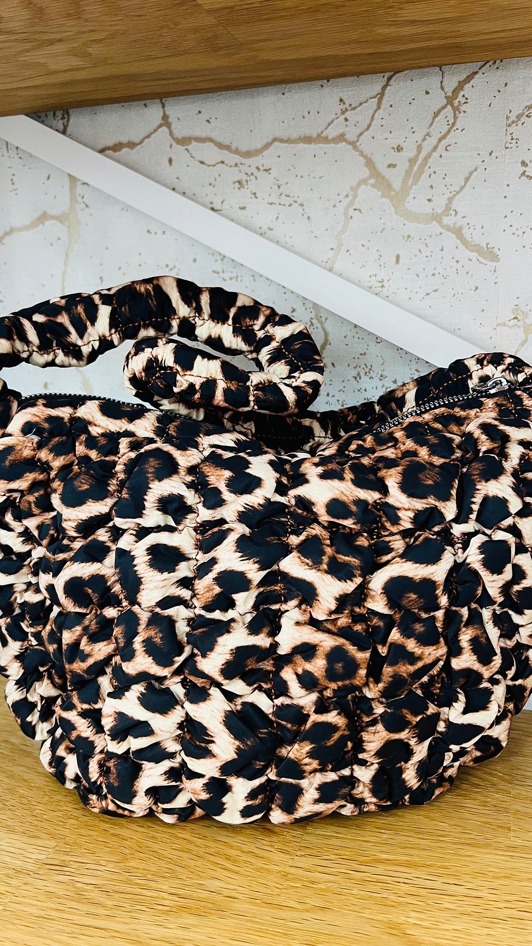 BOLSO LEOPARDO ACOLCHADO