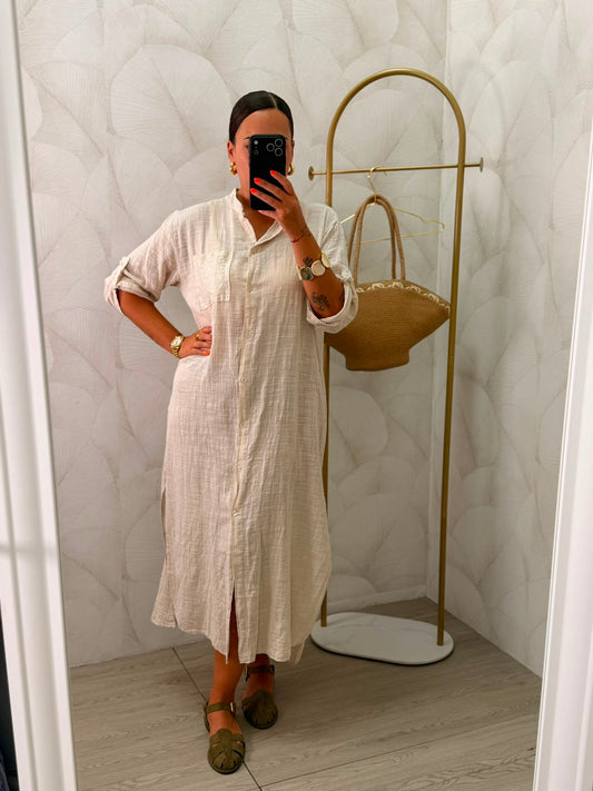 VESTIDO CAMISERO