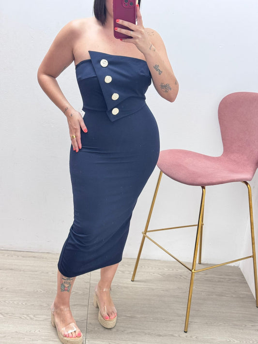 Vestido Azul Marino