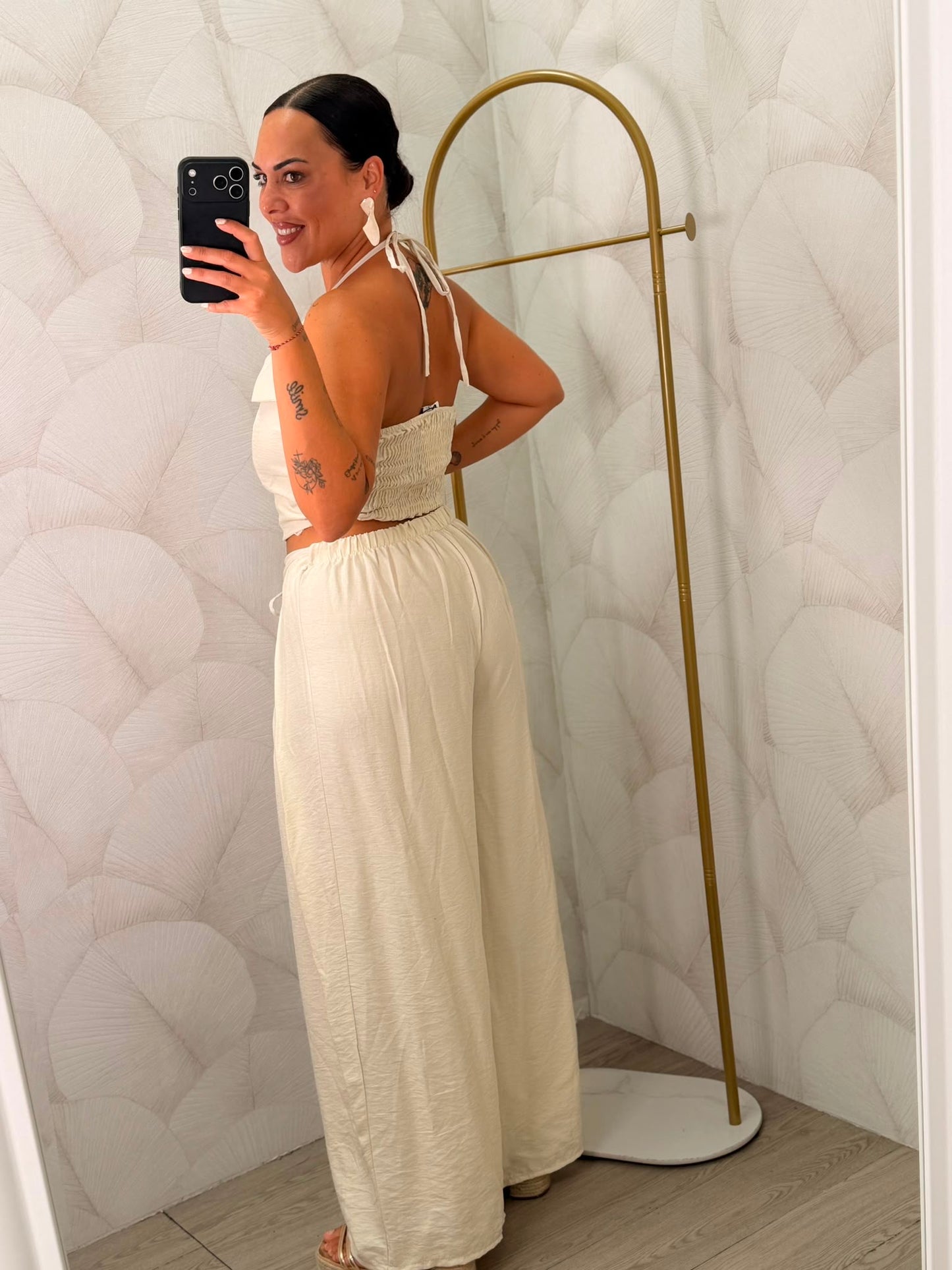 CONJUNTO TOP Y PANTALÓN