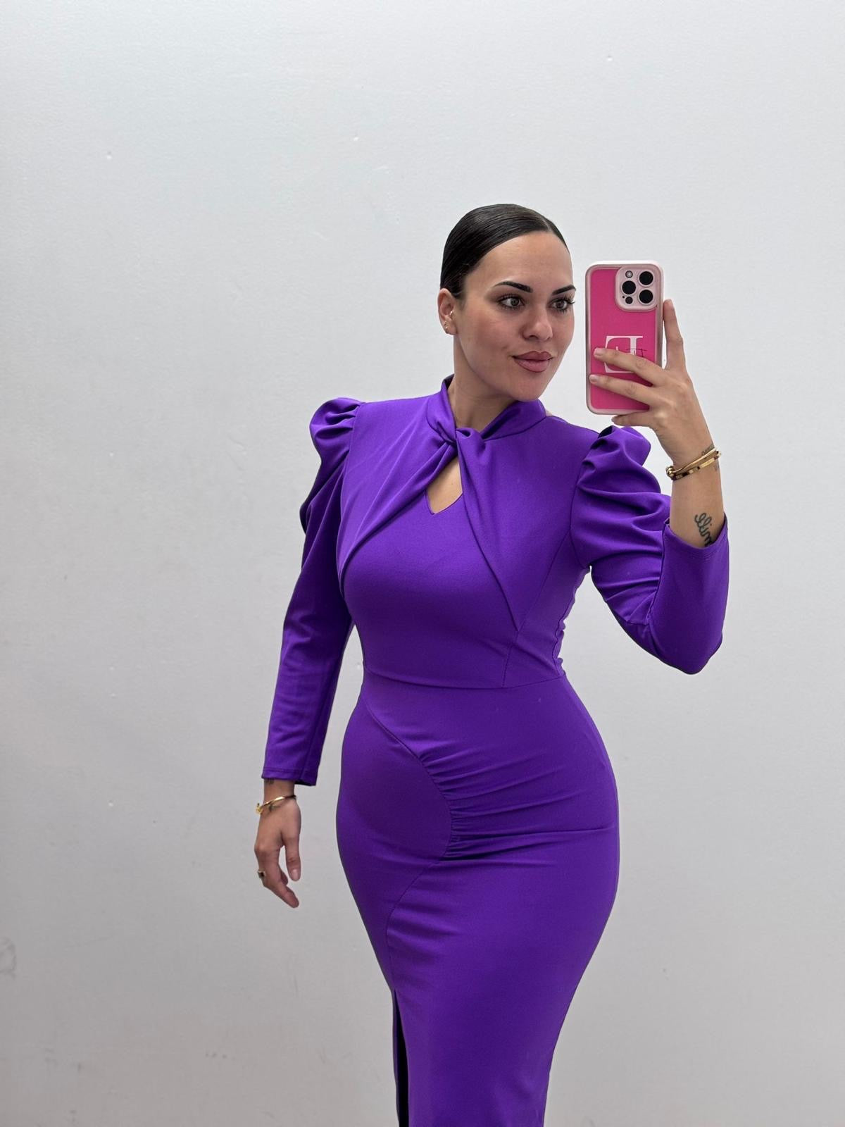 Vestido Morado