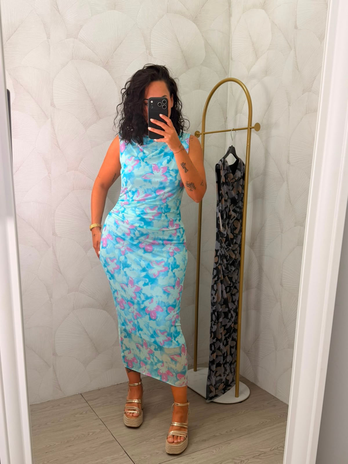 VESTIDO TUL ESTAMPADO