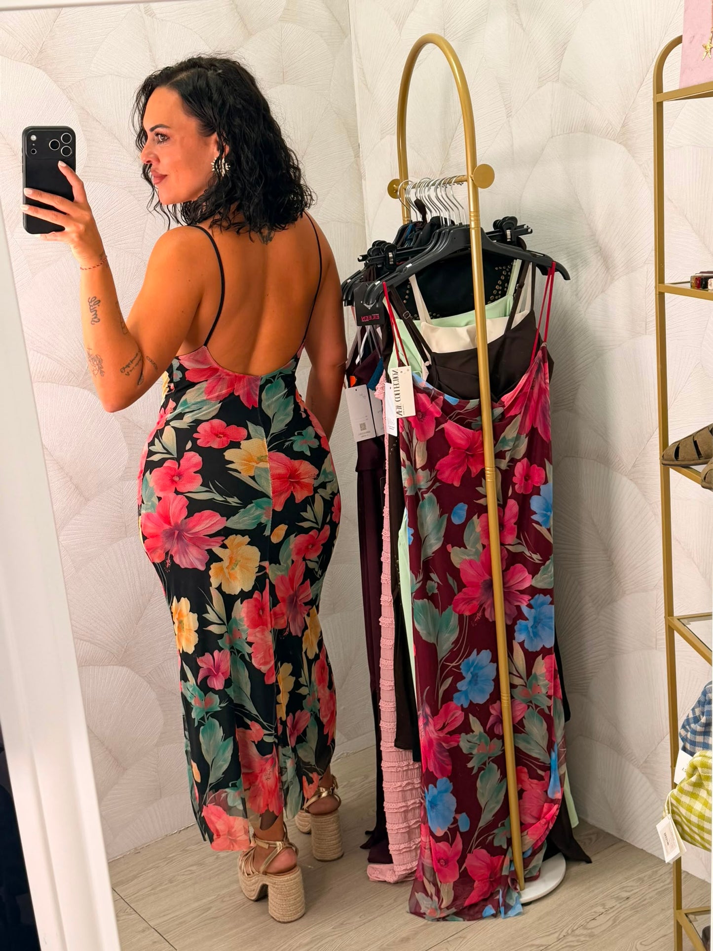 VESTIDO TUL FLORES