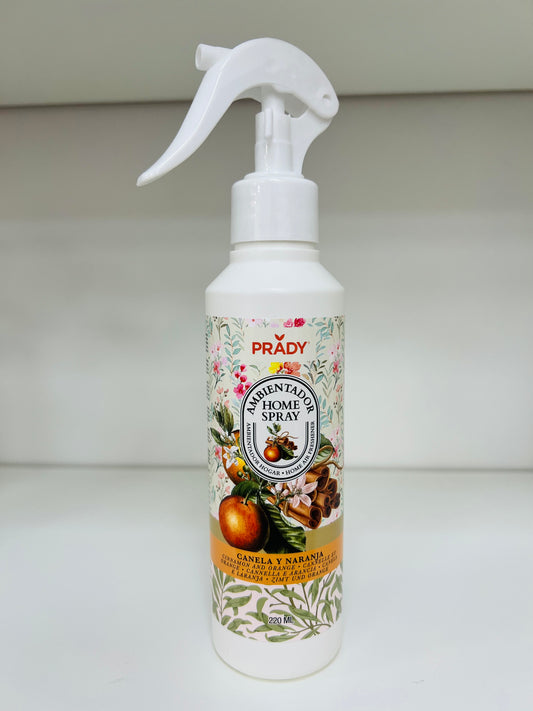 Ambientador Spray Canela y Naranja
