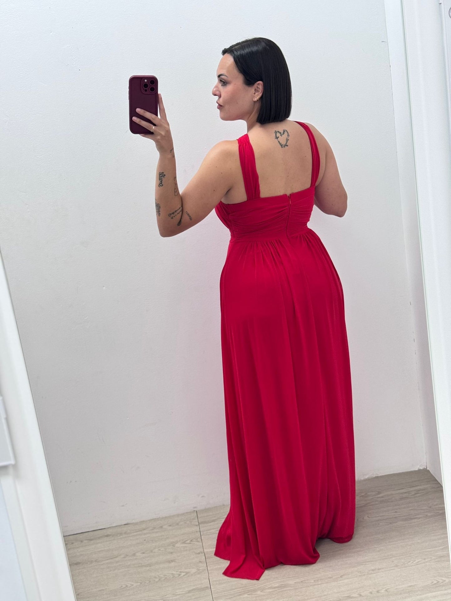 Vestido Largo Rojo