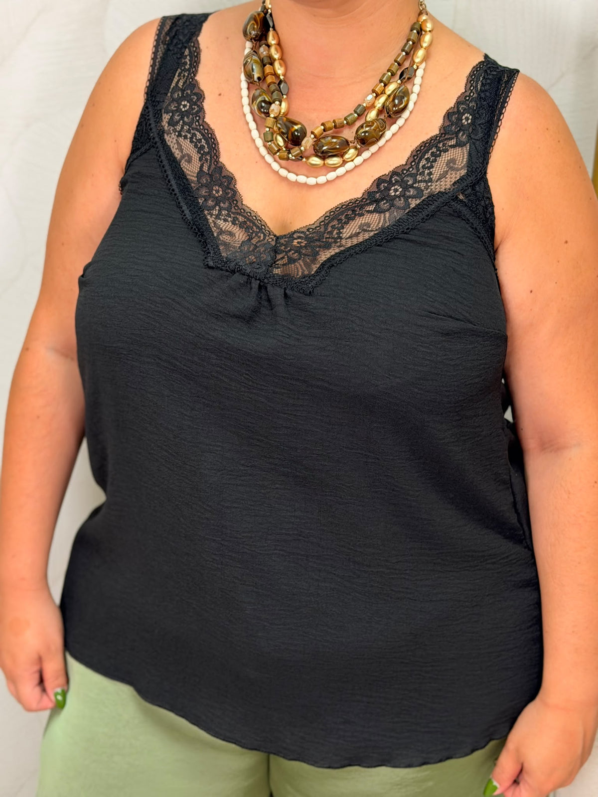 CAMISA LENCERA TIRANTES