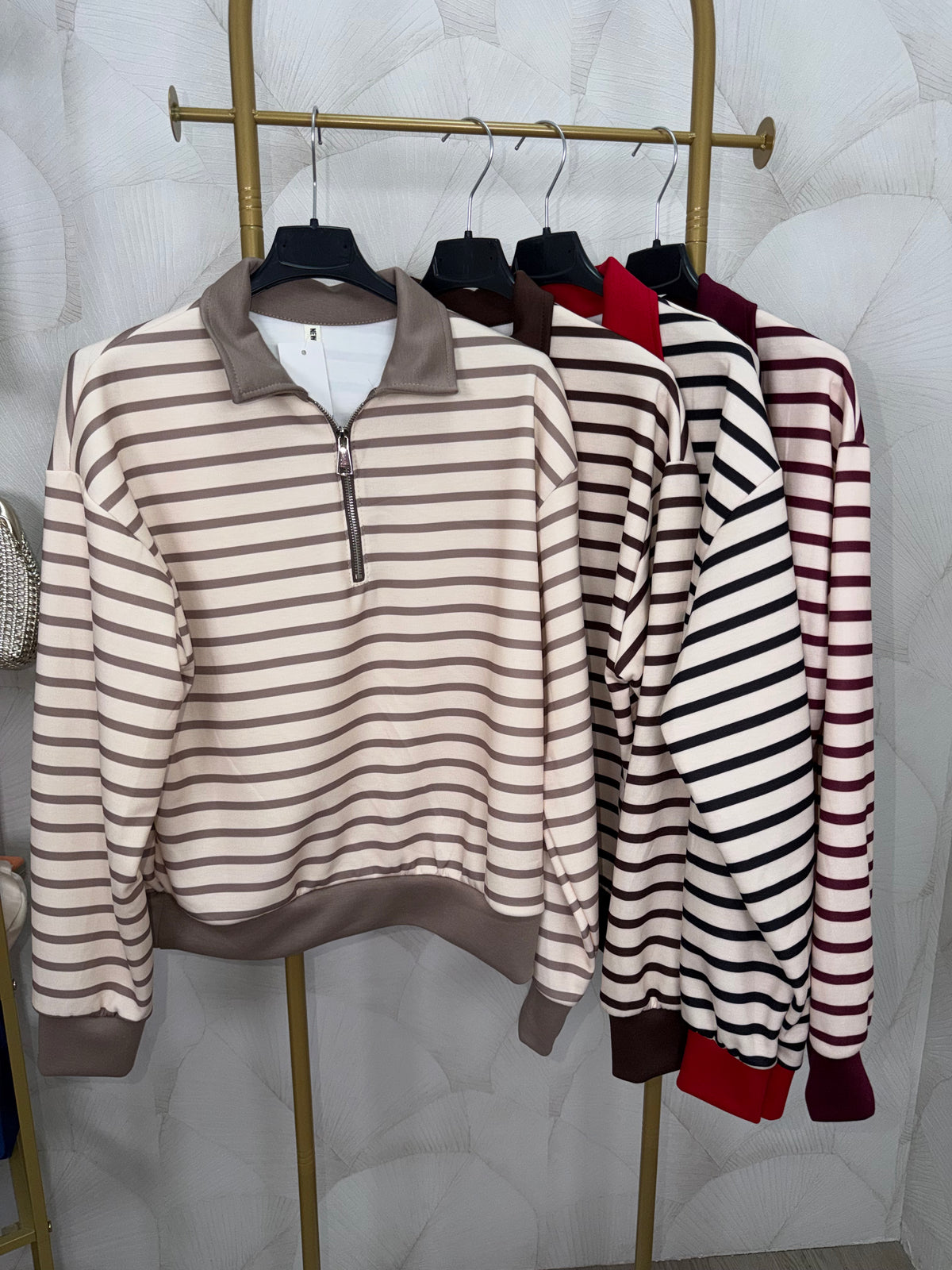 SUDADERA RAYAS