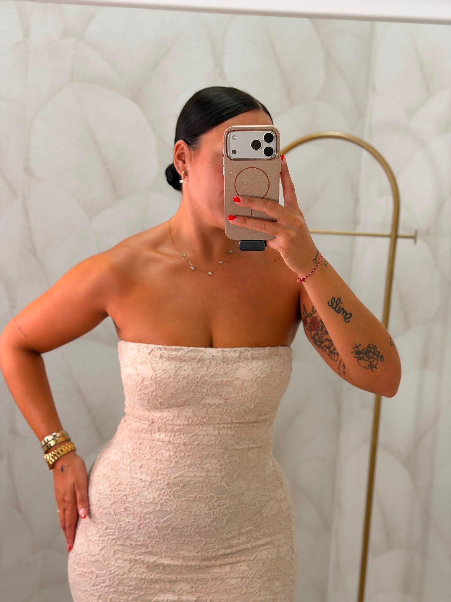VESTIDO ENCAJE