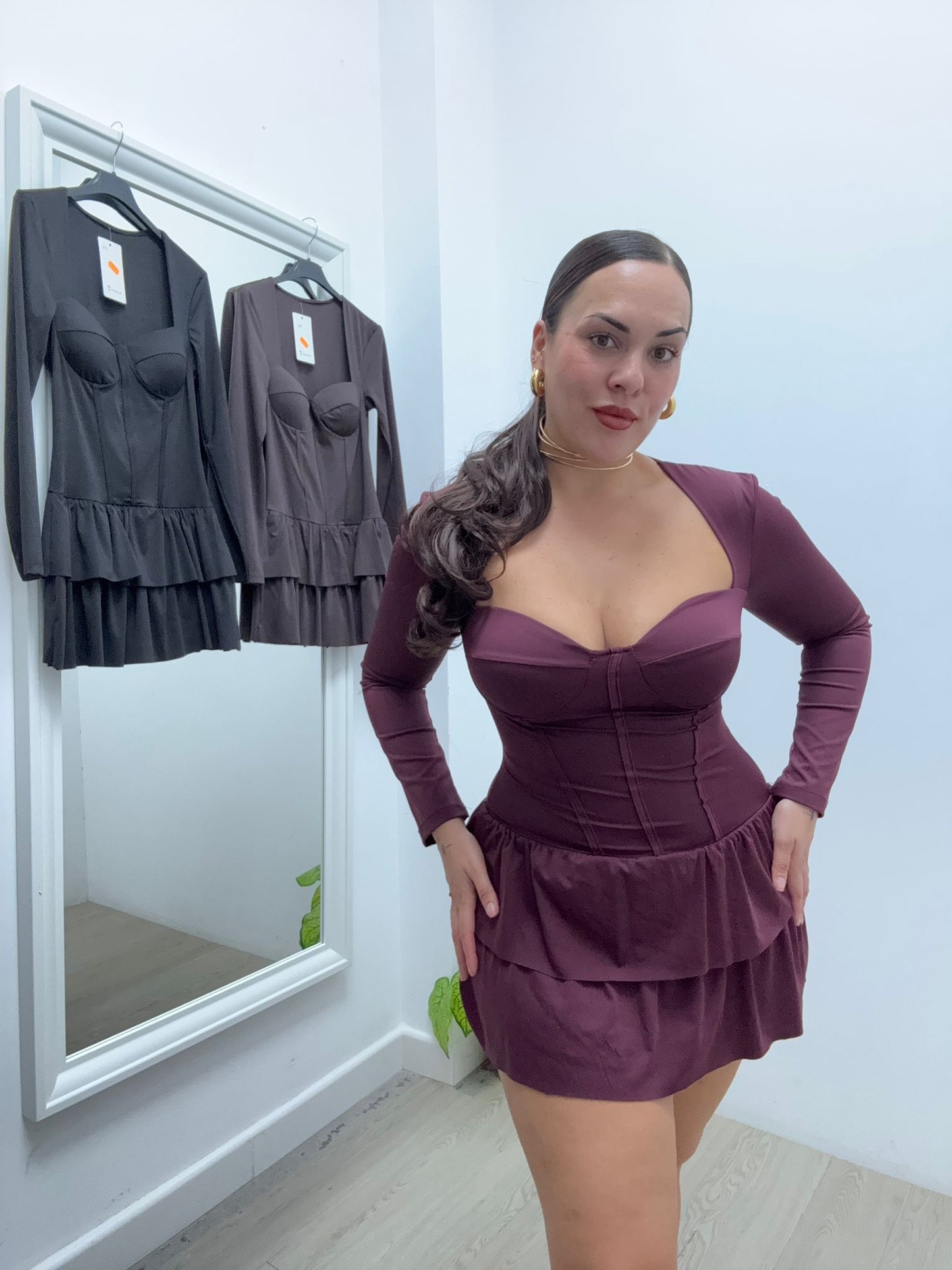 Vestido Corsé Volantes