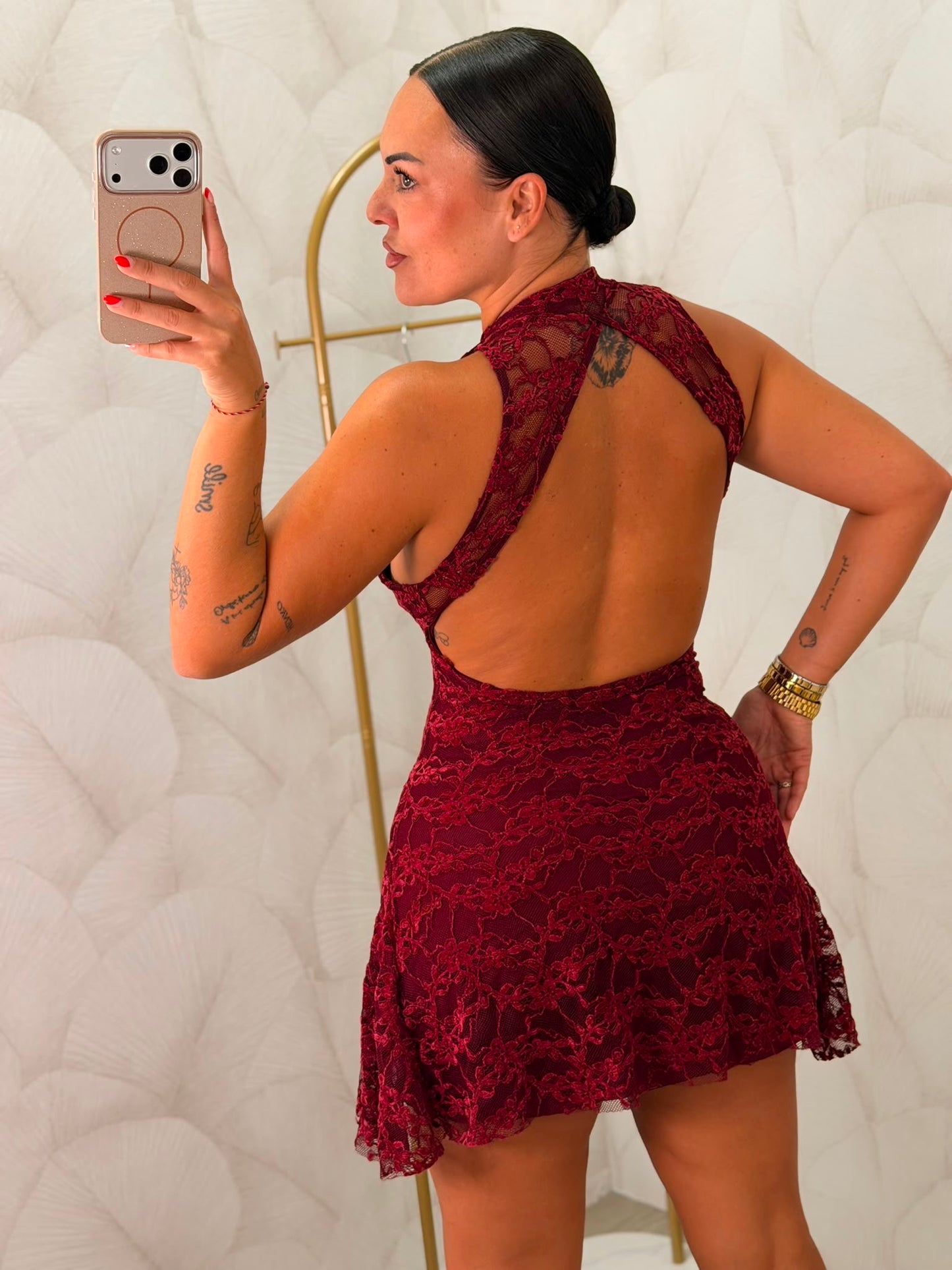 VESTIDO ENCAJE