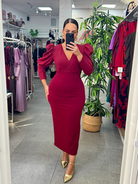 Vestido Evento Manga