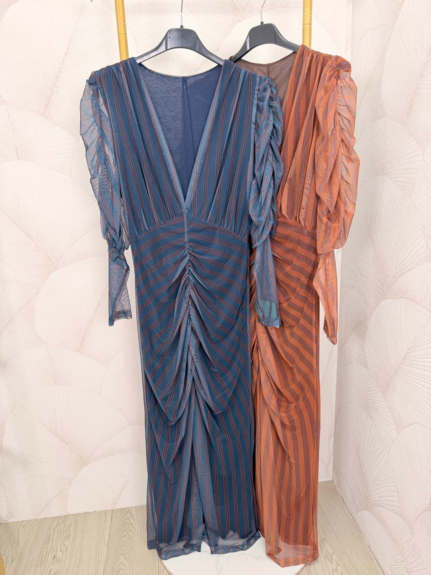 VESTIDO TUL RAYAS