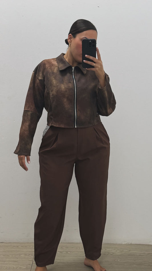 Chaqueta Marrón